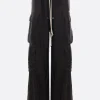 Pantaloni>RICK OWENS pantalone cargo Belas in cupro Nero