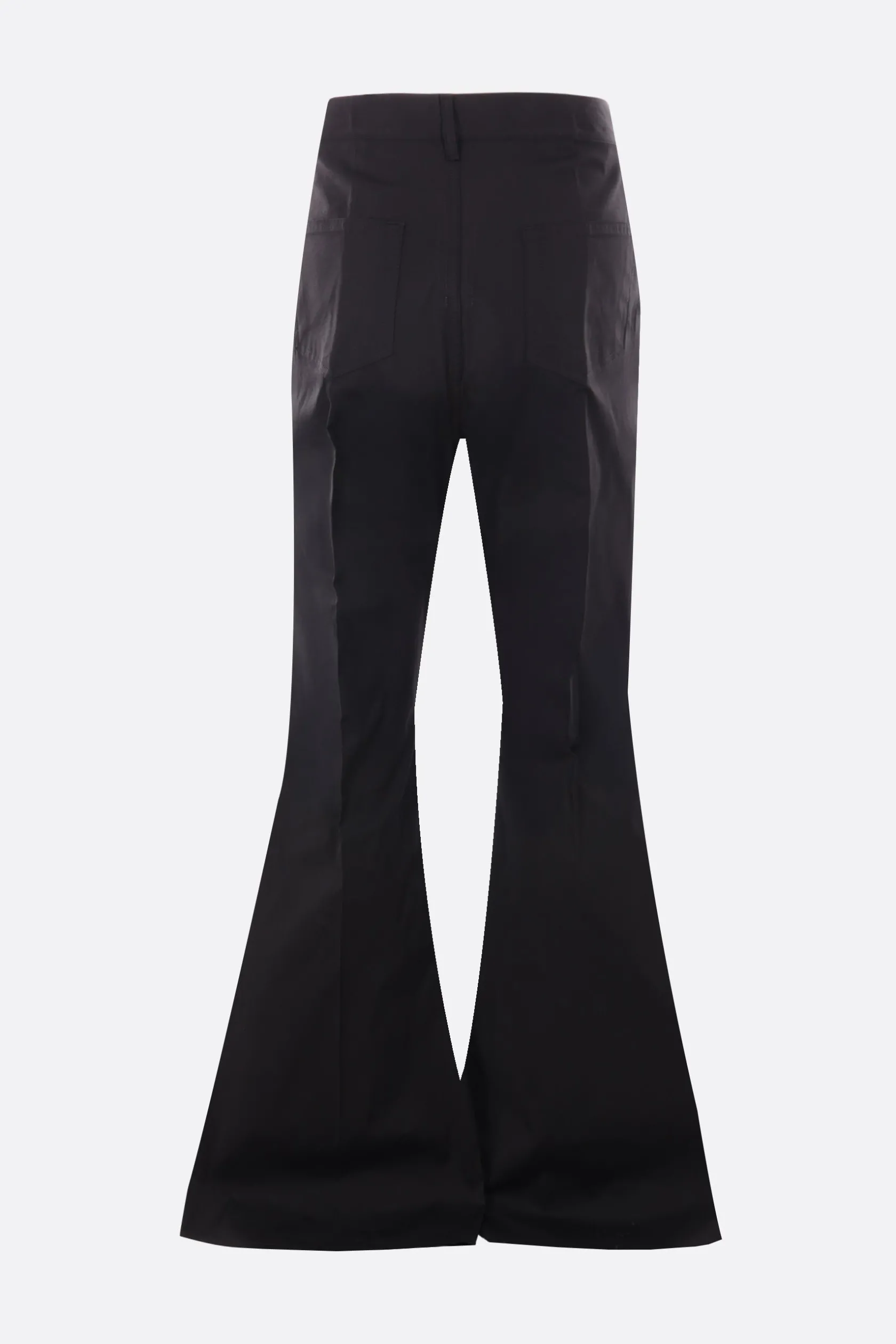 Jeans>RICK OWENS pantalone cargo Bolan in cotone stretch Nero