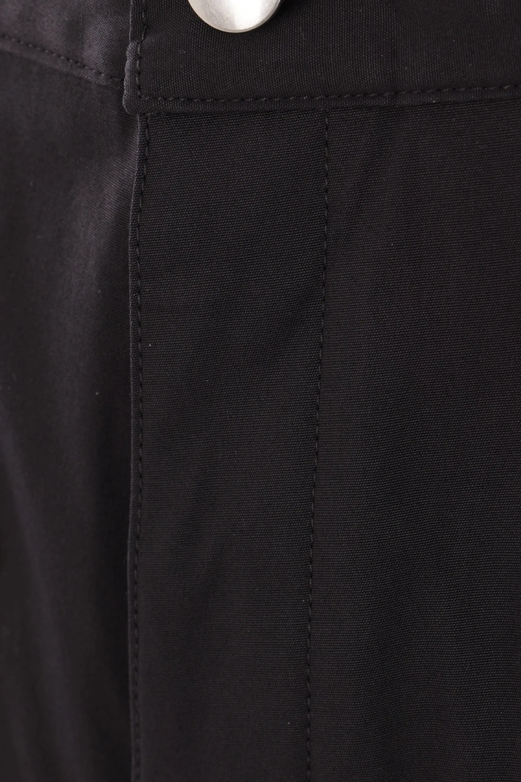 Jeans>RICK OWENS pantalone cargo Bolan in cotone stretch Nero