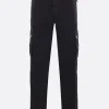 Pantaloni>STONE ISLAND pantalone cargo in cotone Nero