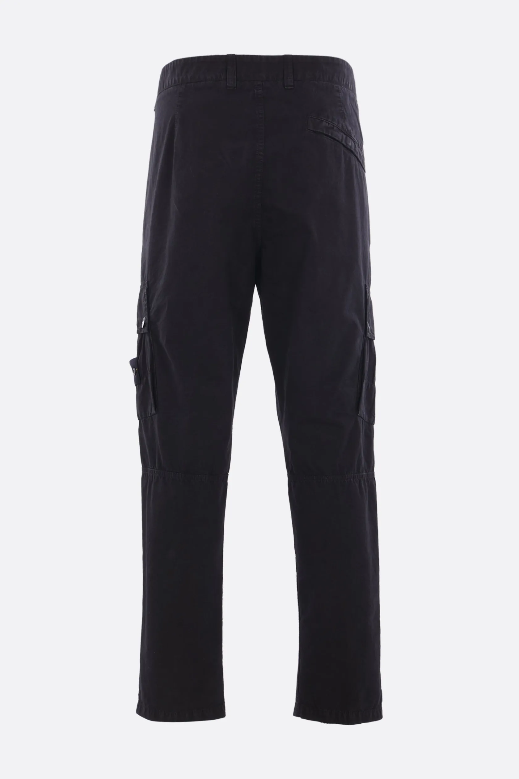 Pantaloni>STONE ISLAND pantalone cargo in cotone Nero