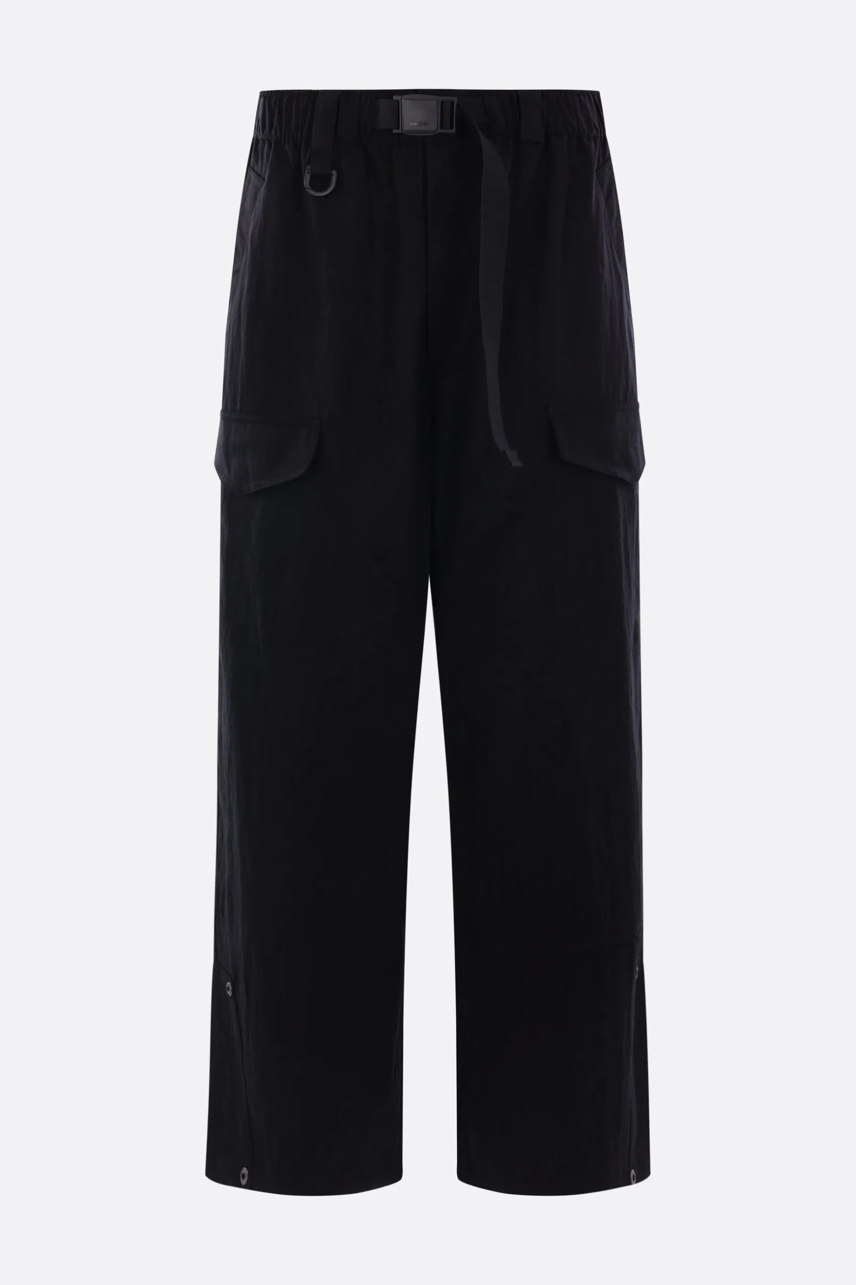 Pantaloni>Y-3 pantalone cargo in twill Nero