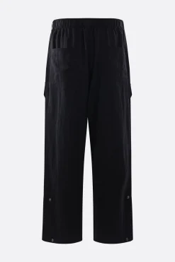 Pantaloni>Y-3 pantalone cargo in twill Nero