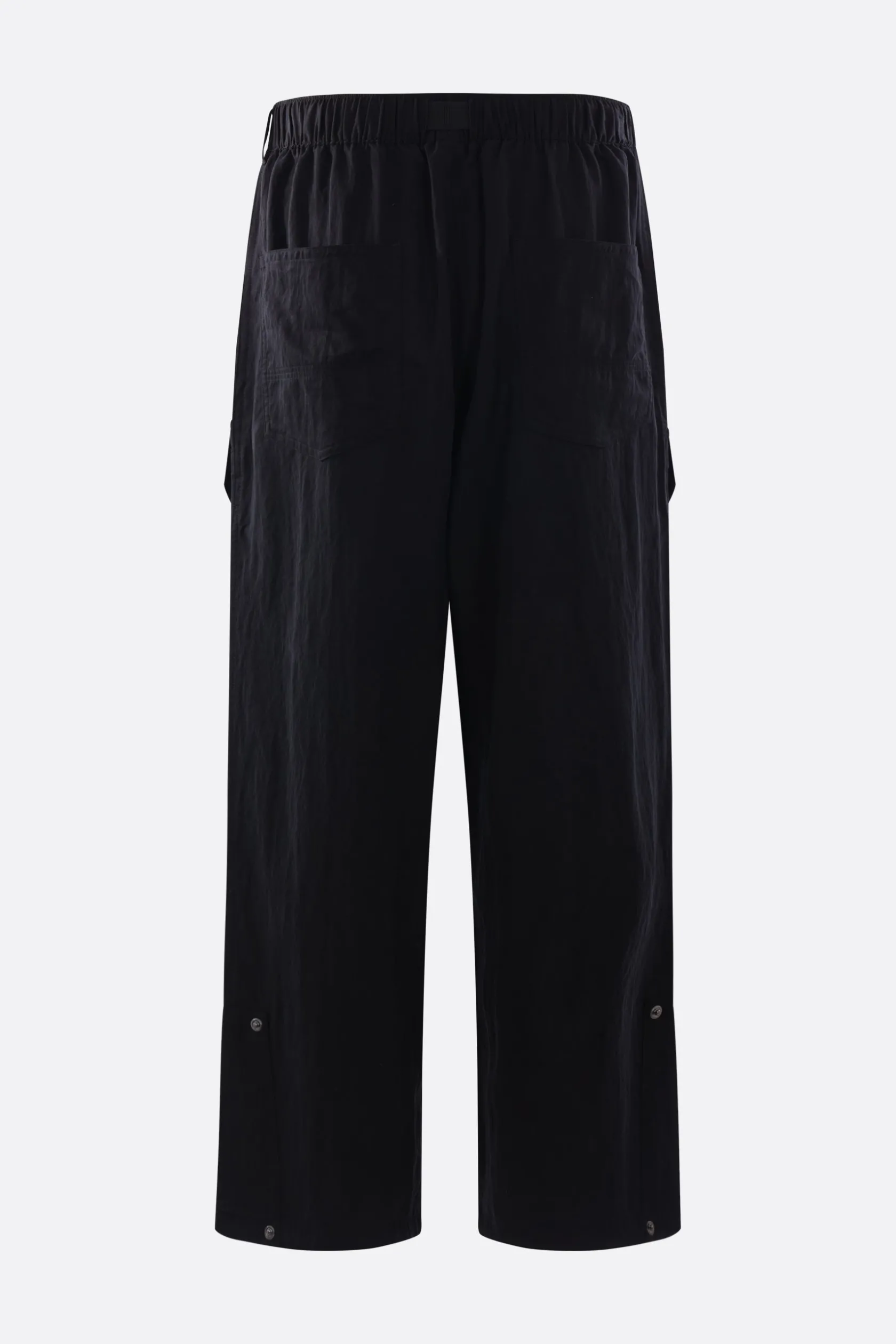 Pantaloni>Y-3 pantalone cargo in twill Nero