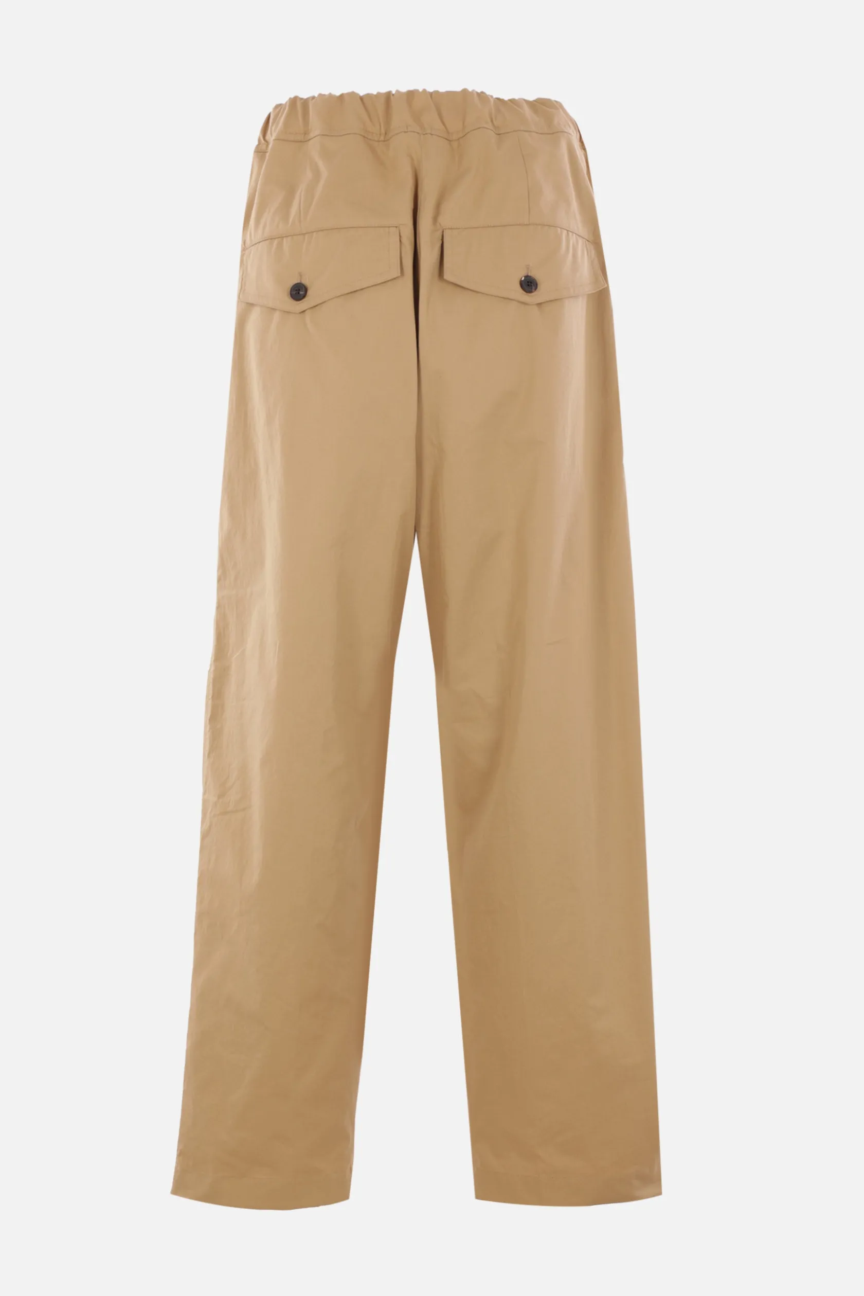 Pantaloni>DRIES VAN NOTEN pantalone cargo Pannoch in canvas Neutro