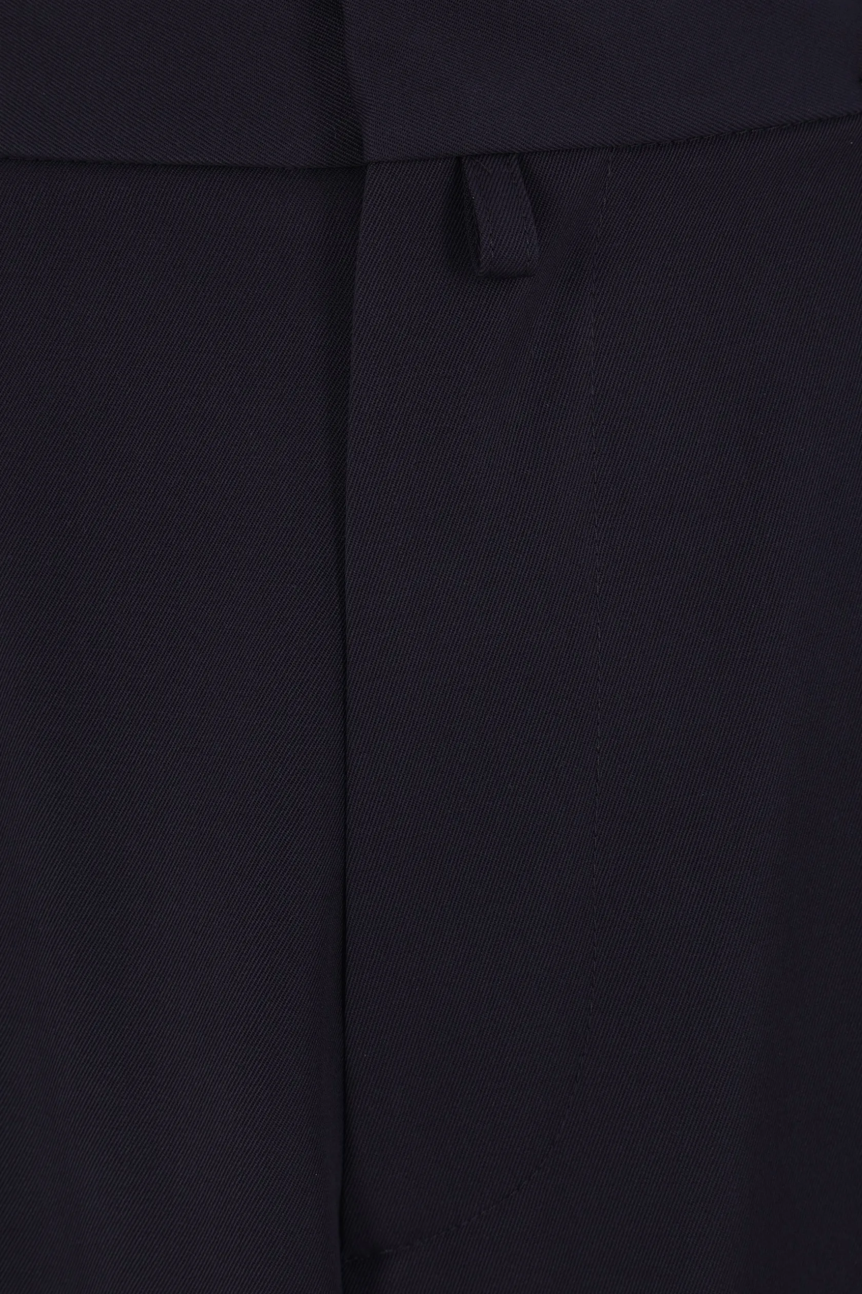 Pantaloni>DRIES VAN NOTEN pantalone cargo Piers in gabardine Blu