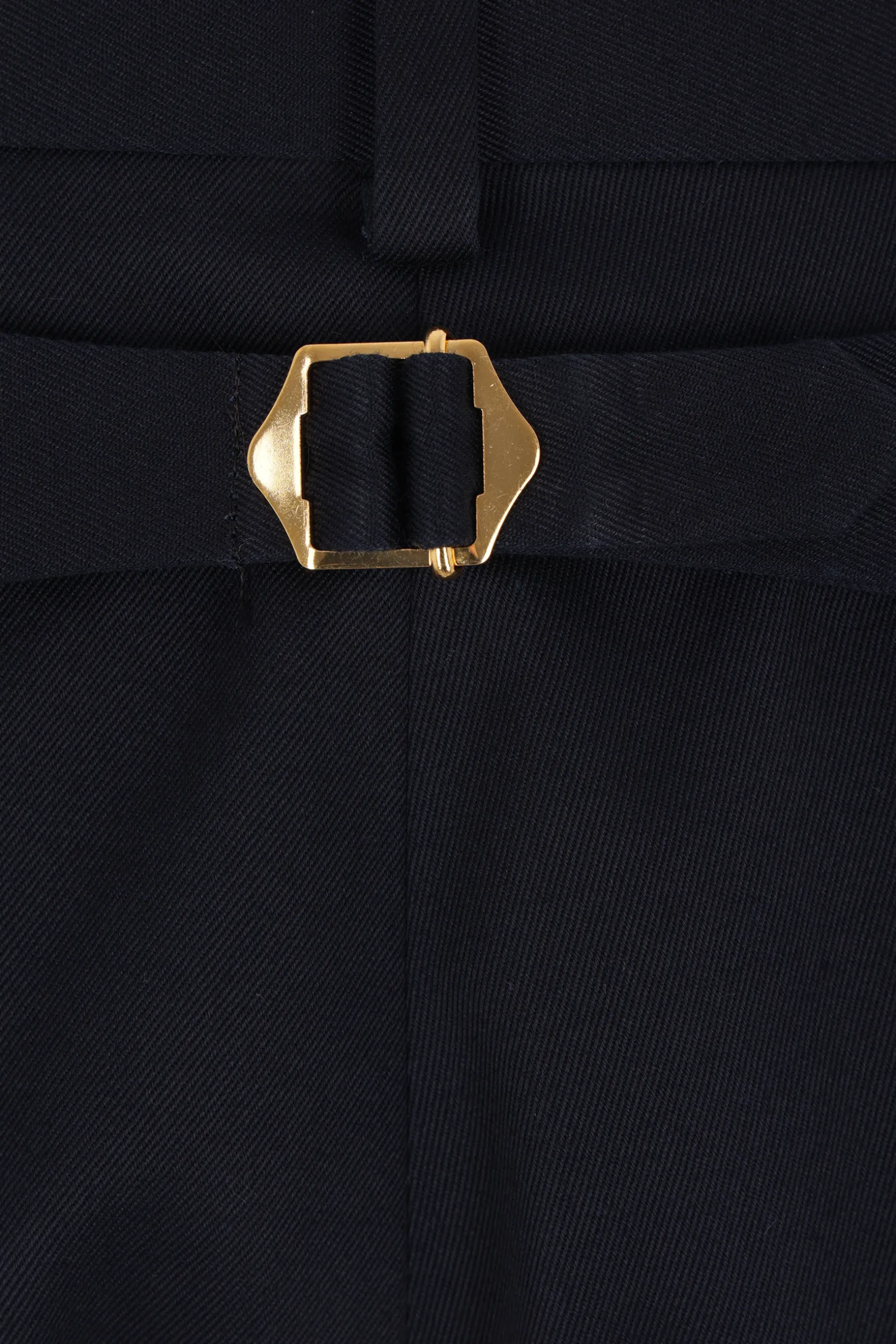 Pantaloni>J.PRESS pantalone chino in gabardine con risvolti Blu
