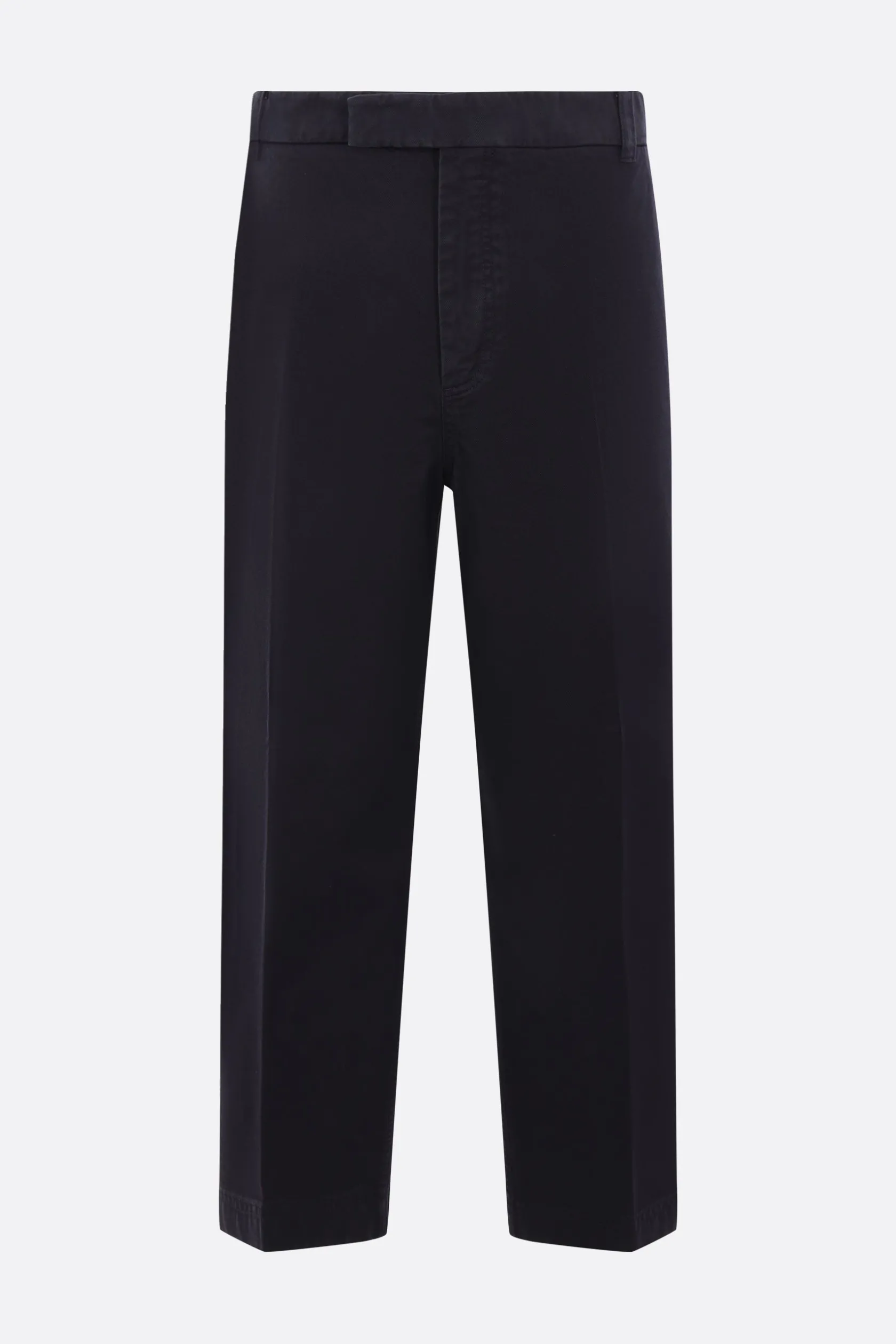 Pantaloni>THOM BROWNE pantalone chino in twill Blu