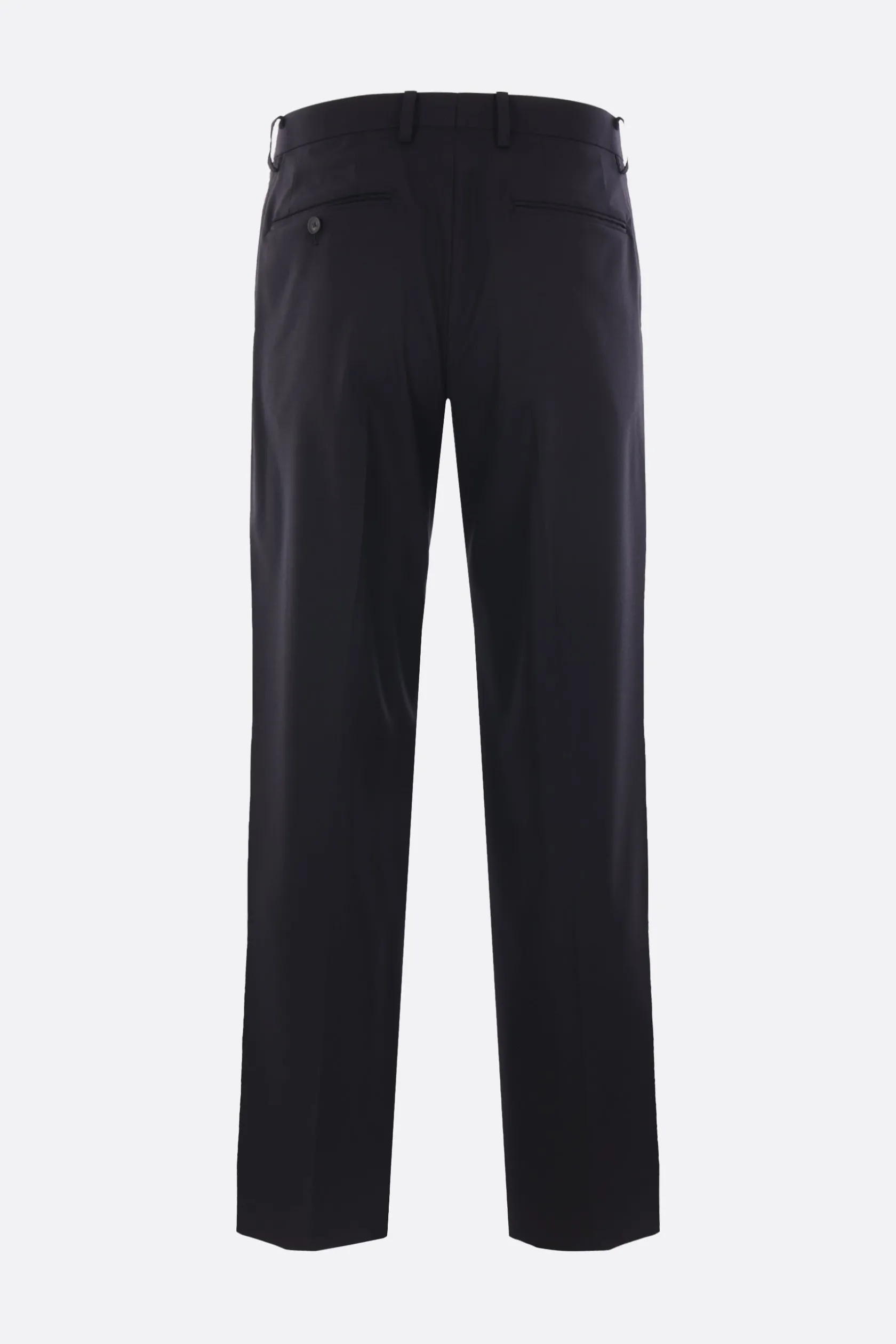 Pantaloni>AURALEE pantalone con pinces in lana Nero