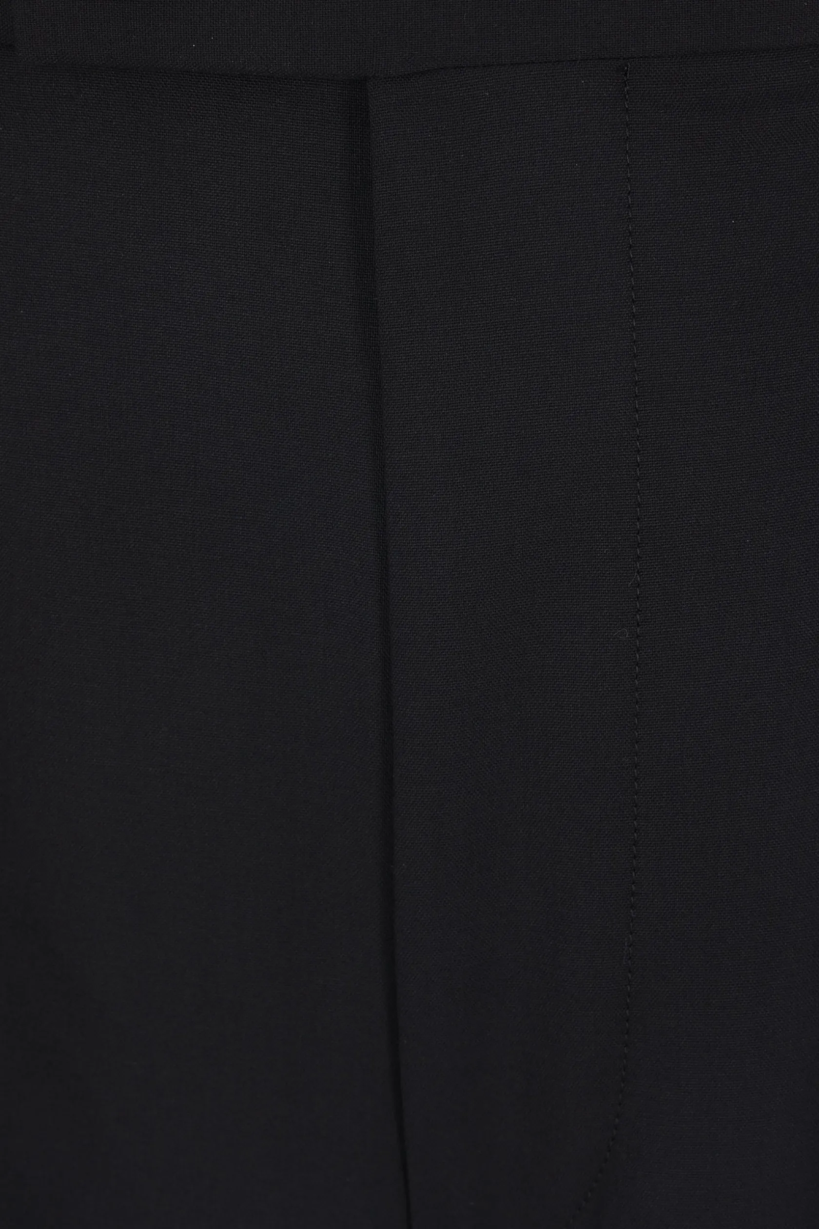 Pantaloni>AURALEE pantalone con pinces in lana Nero