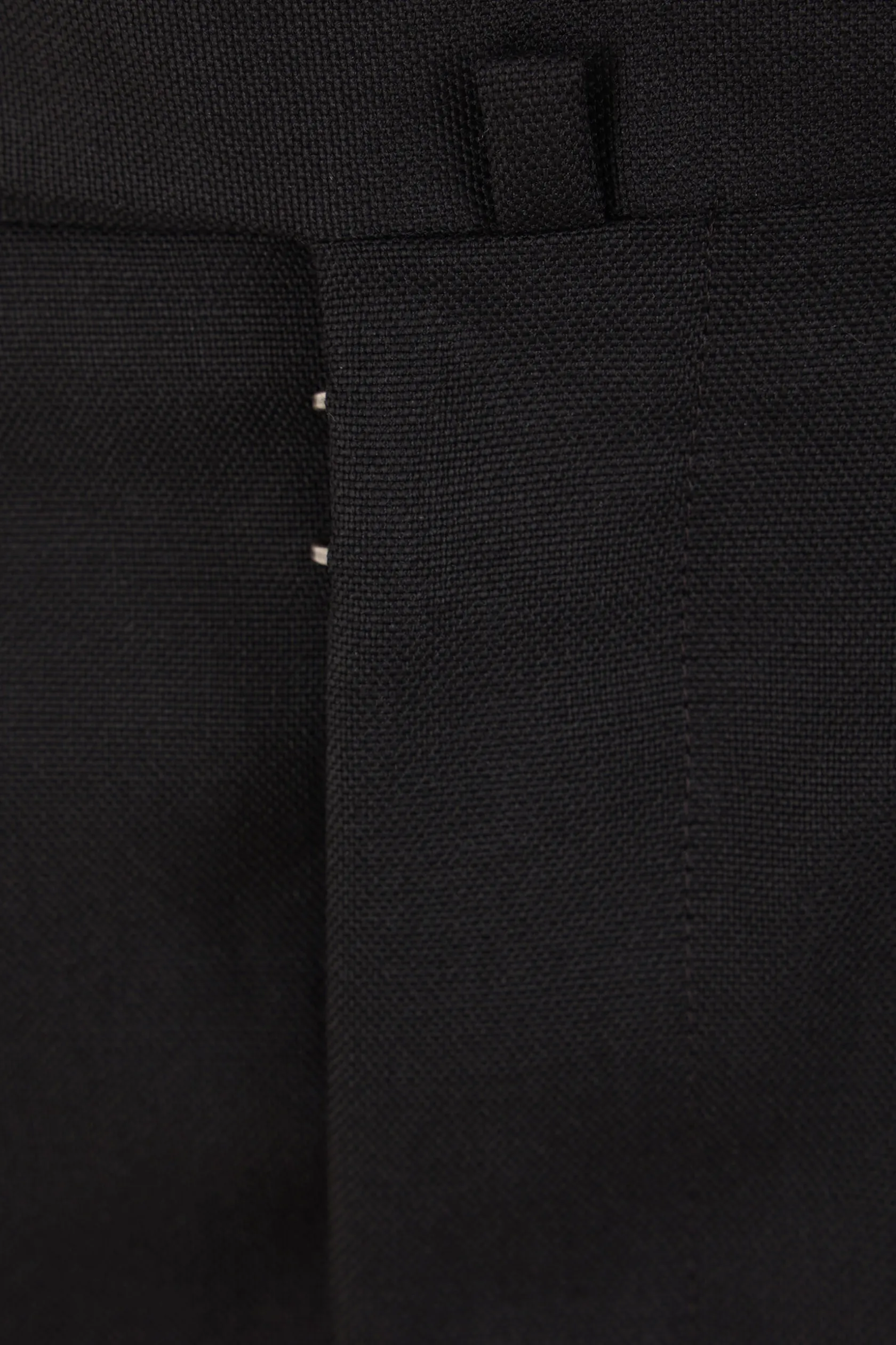 Pantaloni>MAISON MARGIELA pantalone con pinces in lana mohair Nero