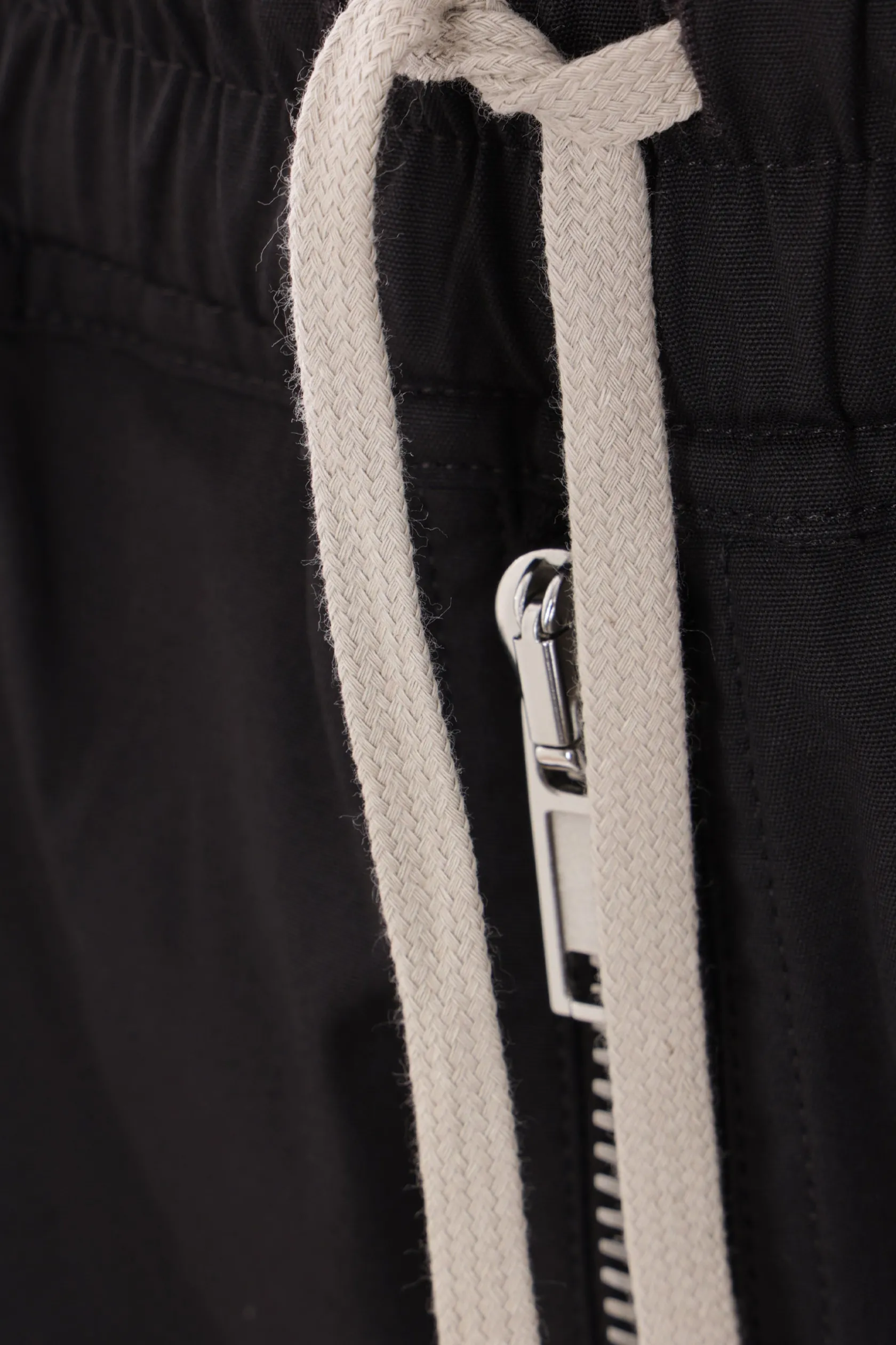 Pantaloni>RICK OWENS pantalone corto Bauhaus Bela in cotone stretch Nero