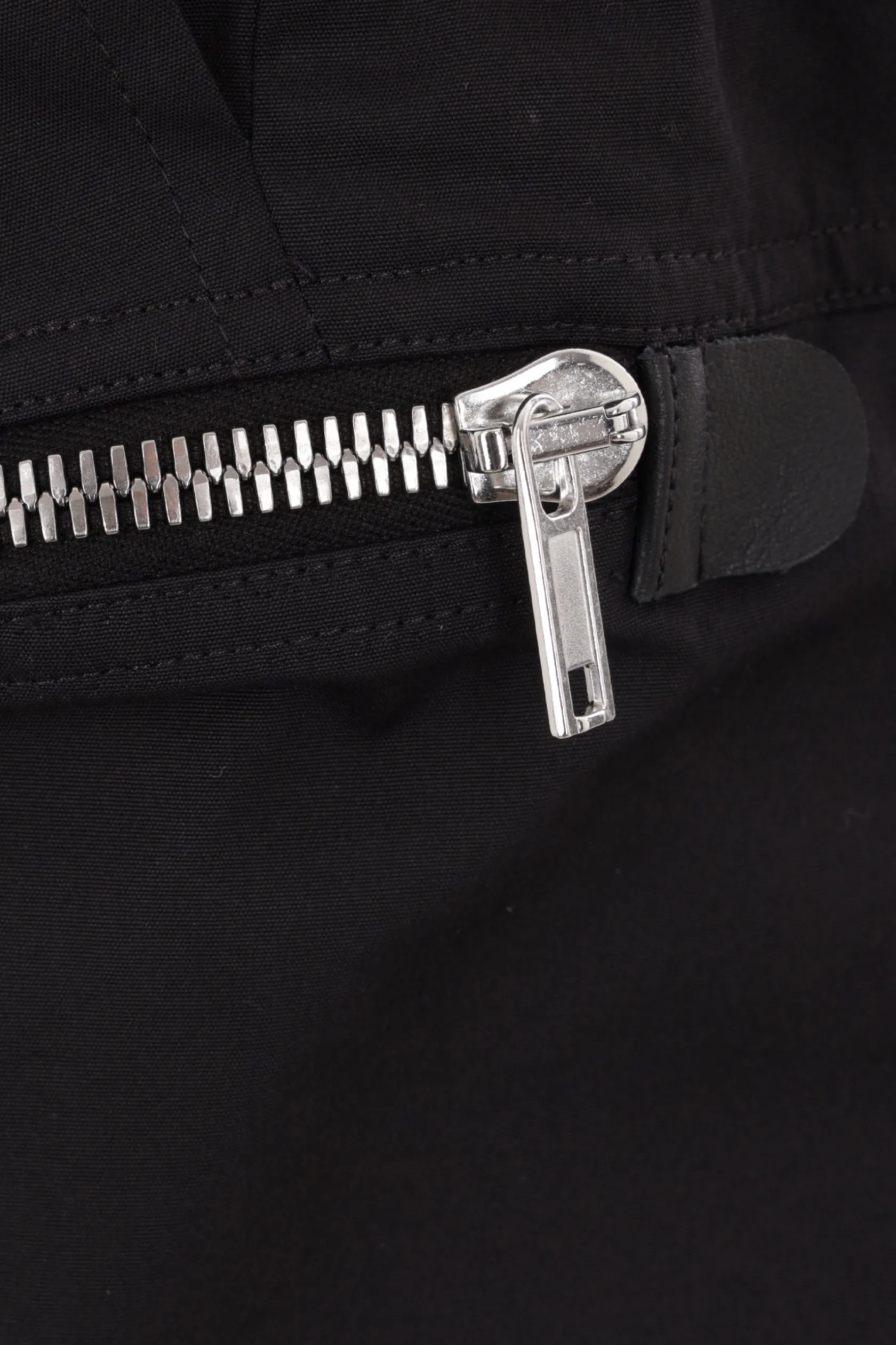Pantaloni>RICK OWENS pantalone corto Bauhaus Bela in cotone stretch Nero