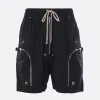 Pantaloni>RICK OWENS DRKSHDW pantalone corto Bauhaus in tencel Nero