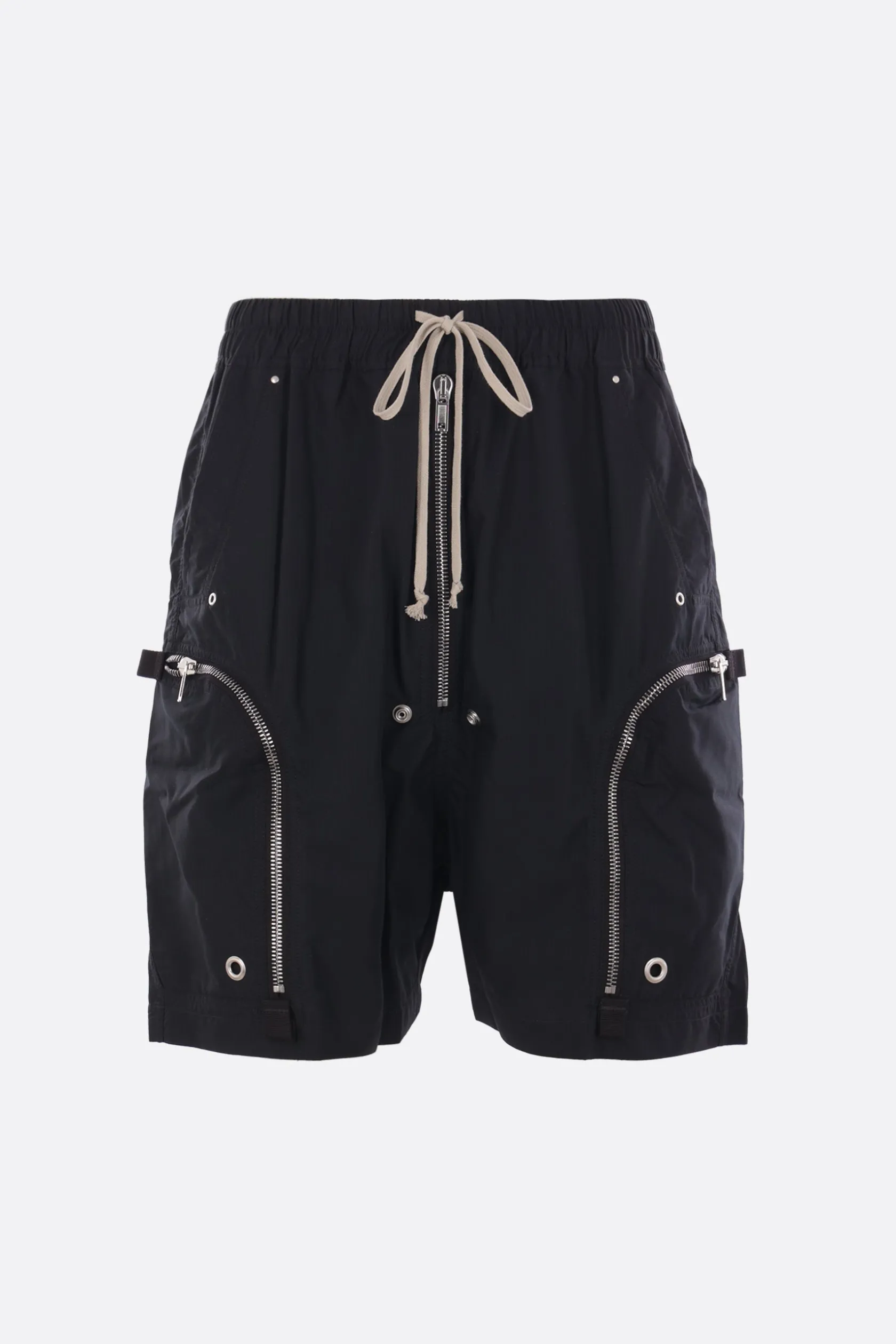 Pantaloni>RICK OWENS DRKSHDW pantalone corto Bauhaus in tencel Nero