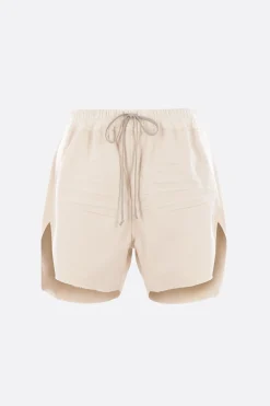 Pantaloni>RICK OWENS pantalone corto Boxers in canvas Neutro