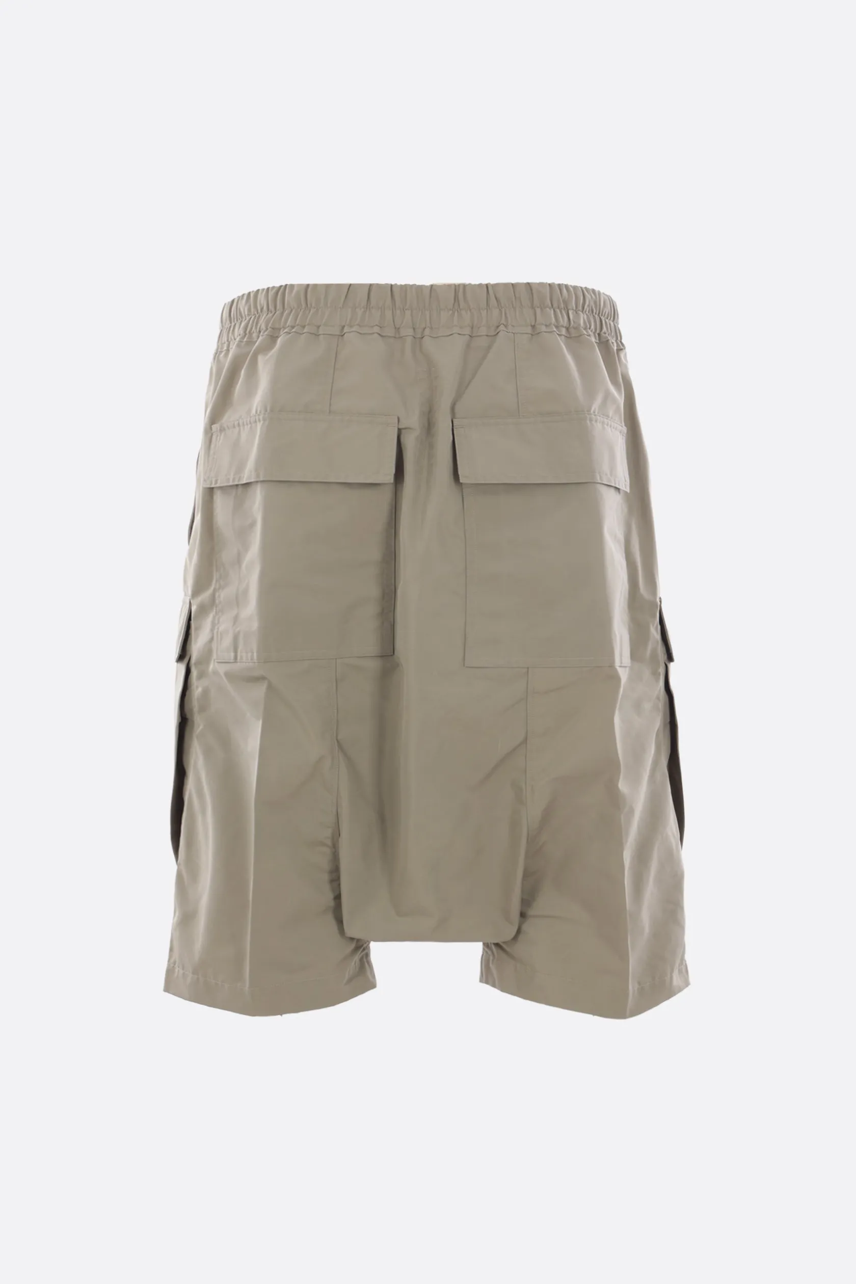 Pantaloni>RICK OWENS pantalone corto Cargo Pods in nylon Verde