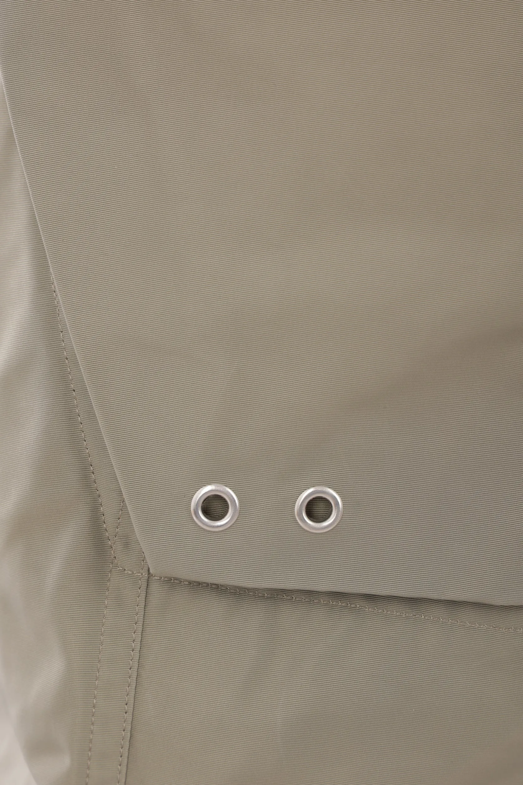 Pantaloni>RICK OWENS pantalone corto Cargo Pods in nylon Verde
