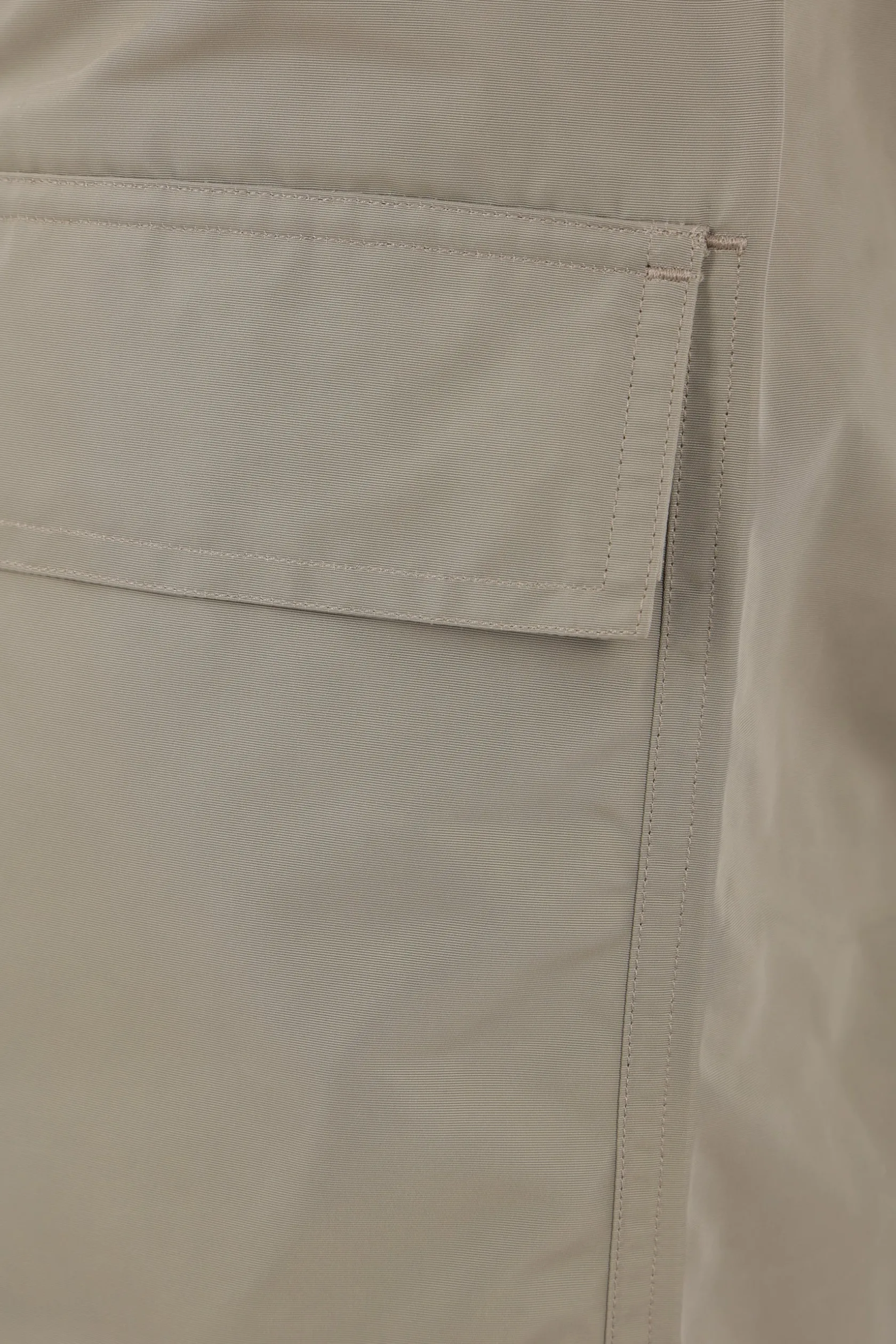 Pantaloni>RICK OWENS pantalone corto Cargo Pods in nylon Verde