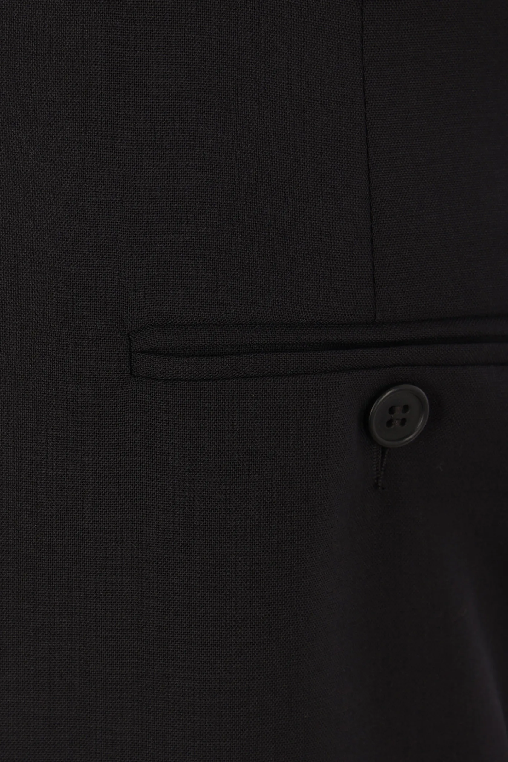 Pantaloni>MM6 pantalone corto destrutturato in lana Nero