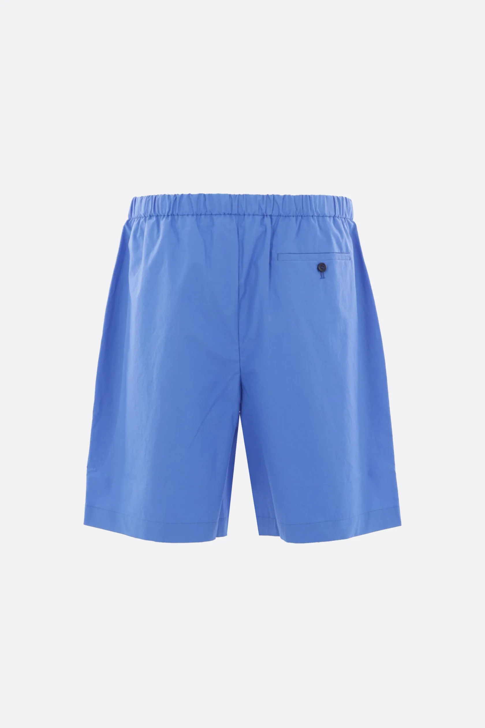 Pantaloni>META CAMPANIA COLLECTIVE pantalone corto Ed in popeline Blu
