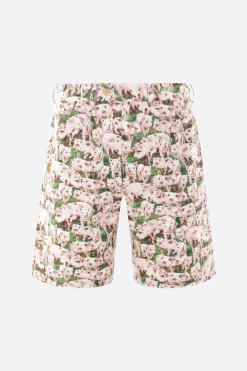 Pantaloni>BLESS pantalone corto in cotone stampa Pigs Rosa