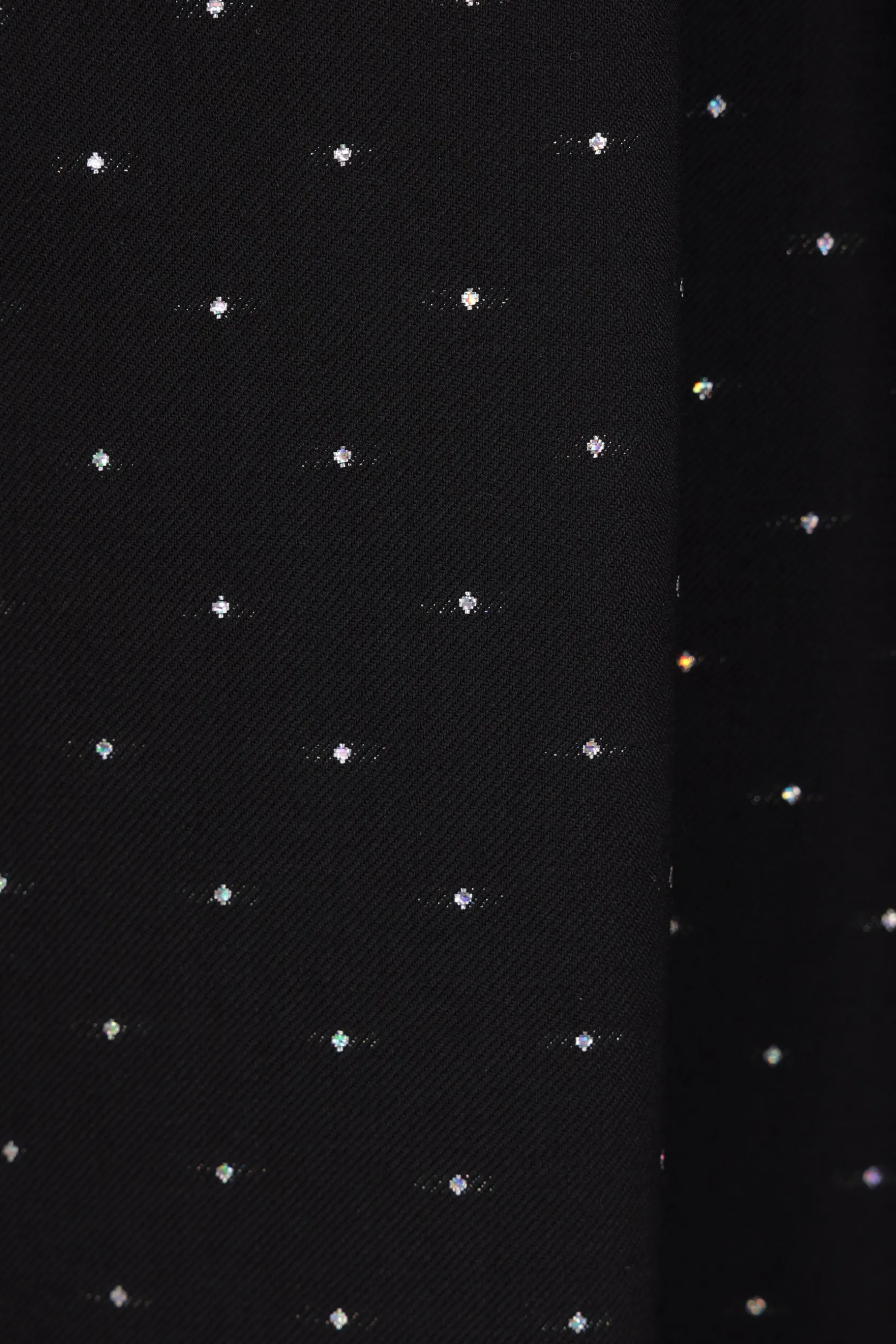 Pantaloni>COMME DES GARÇONS HOMME PLUS pantalone corto in lana a pois Nero