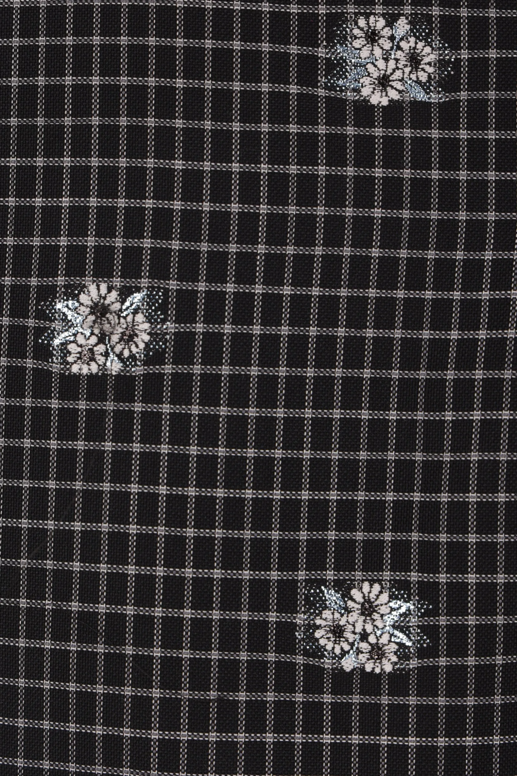 Pantaloni>COMME DES GARÇONS HOMME PLUS pantalone corto in lana e cotone check Nero