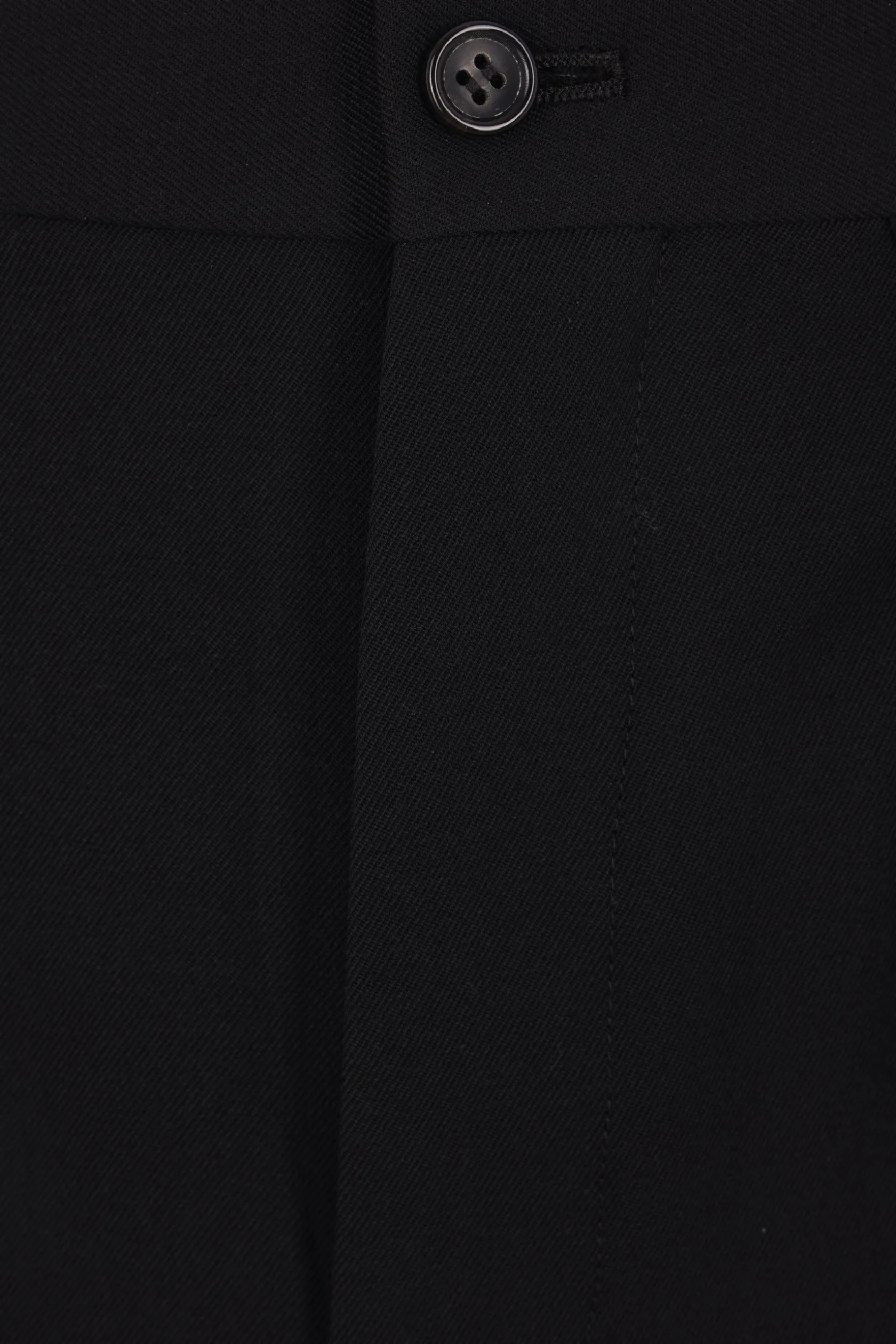 Pantaloni>COMME DES GARÇONS HOMME PLUS pantalone corto in lana plissé Nero