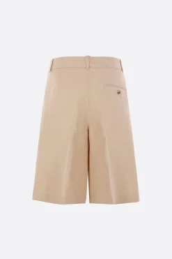 Pantaloni>ALBERTO BIANI pantalone corto in misto lino Neutro