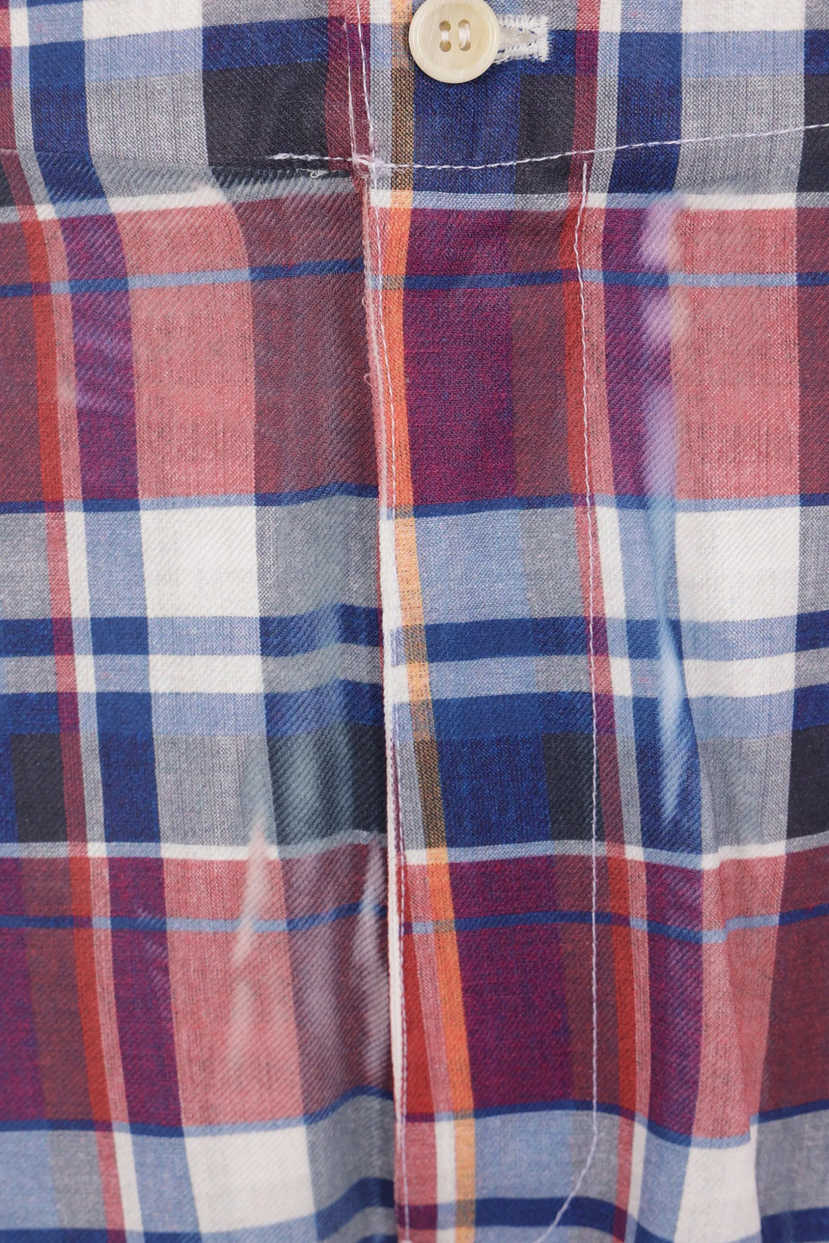 Pantaloni>COMME DES GARÇONS SHIRT pantalone corto in twill stampa check Rosso