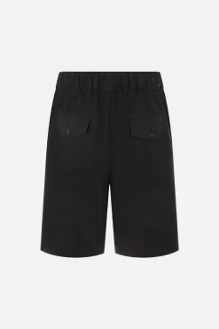 Pantaloni>Y-3 pantalone corto Sport Uniform in twill Nero