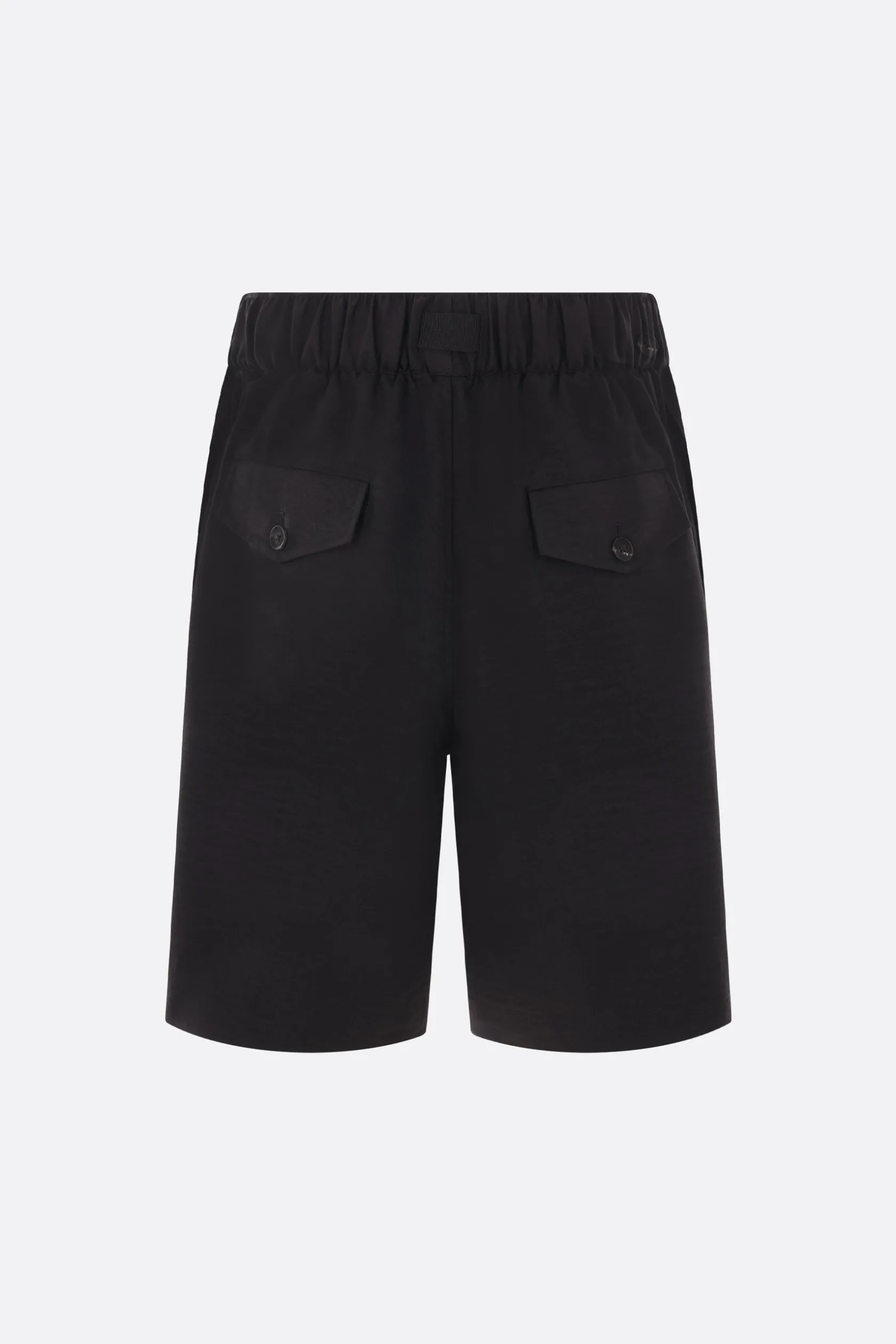 Pantaloni>Y-3 pantalone corto Sport Uniform in twill Nero