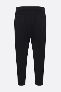 Pantaloni>CFCL pantalone cropped in maglia Milano Nero