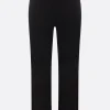 Pantaloni>CFCL pantalone cropped Soft Portrait in maglia a coste Nero