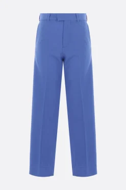 Pantaloni>META CAMPANIA COLLECTIVE pantalone Gilles in twill di lana Blu