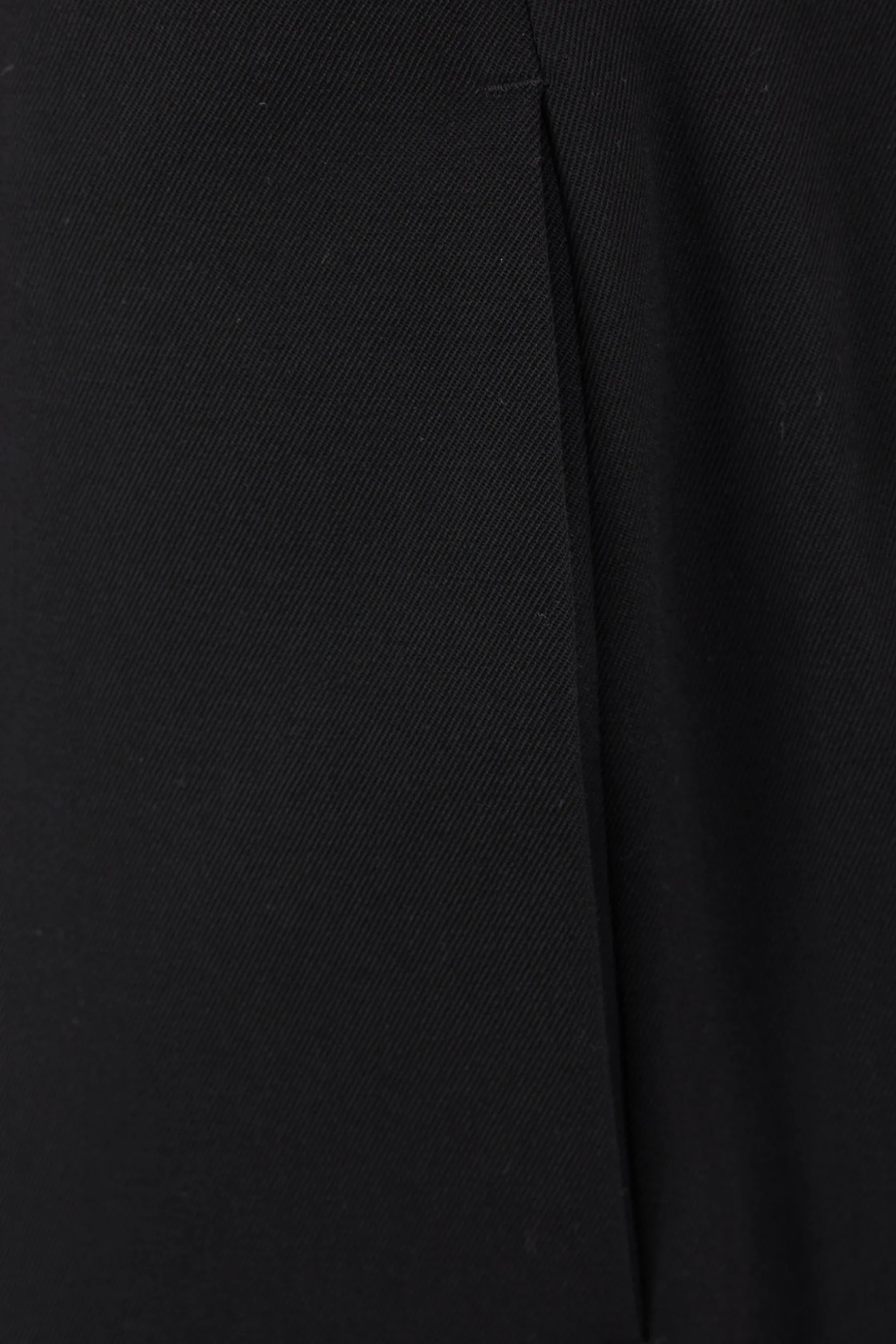 Pantaloni>JIL SANDER pantalone in gabardine con cintura Nero
