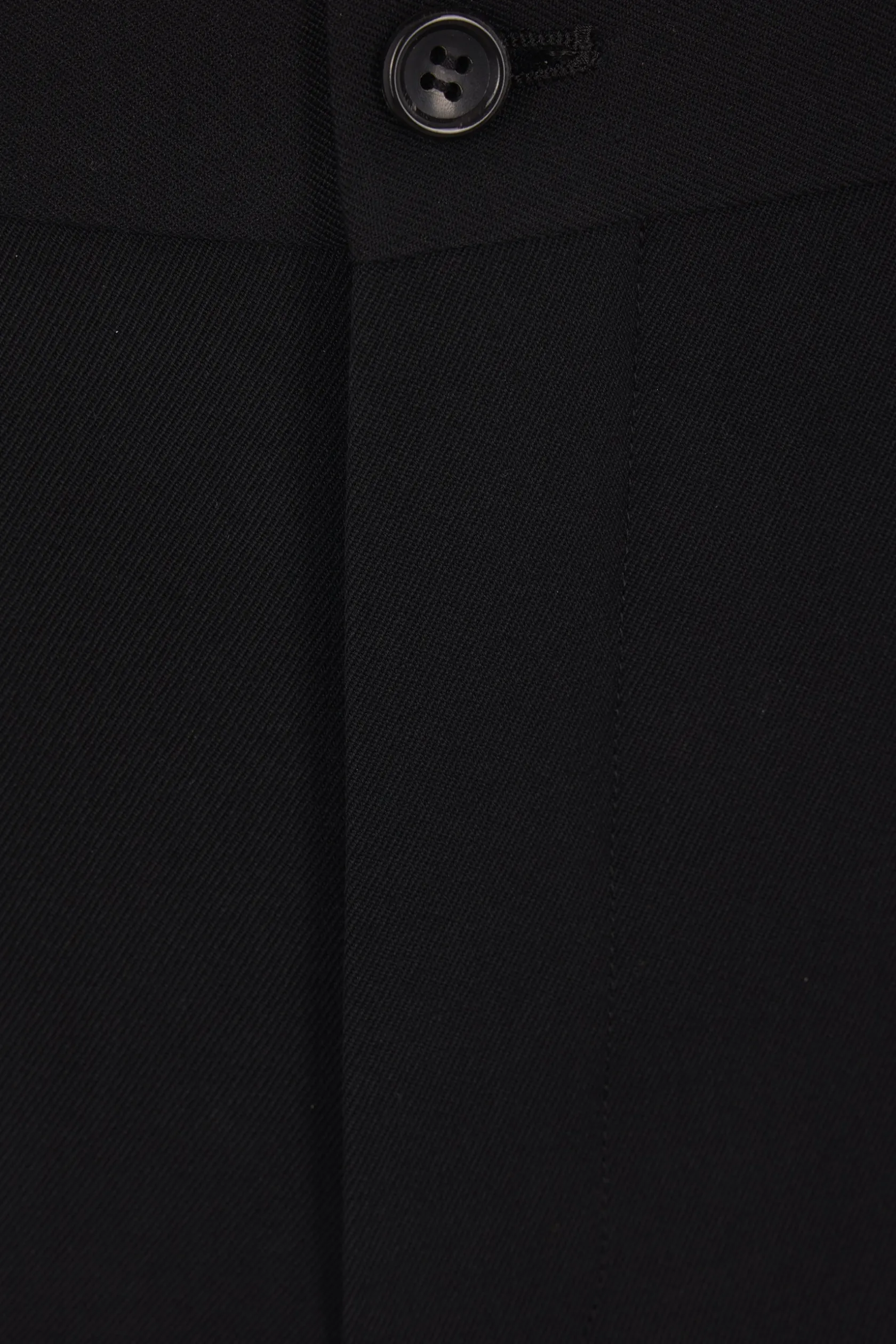 Pantaloni>COMME DES GARÇONS HOMME PLUS pantalone in lana con zip Nero