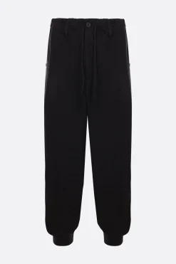 Pantaloni>YOHJI YAMAMOTO pantalone in lino Nero