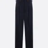 Pantaloni>VIVIENNE WESTWOOD pantalone Long Macca Corset in lana Blu
