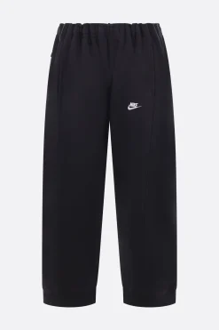 Pantaloni>BLESS pantalone Overjogging in jersey e denim Nero