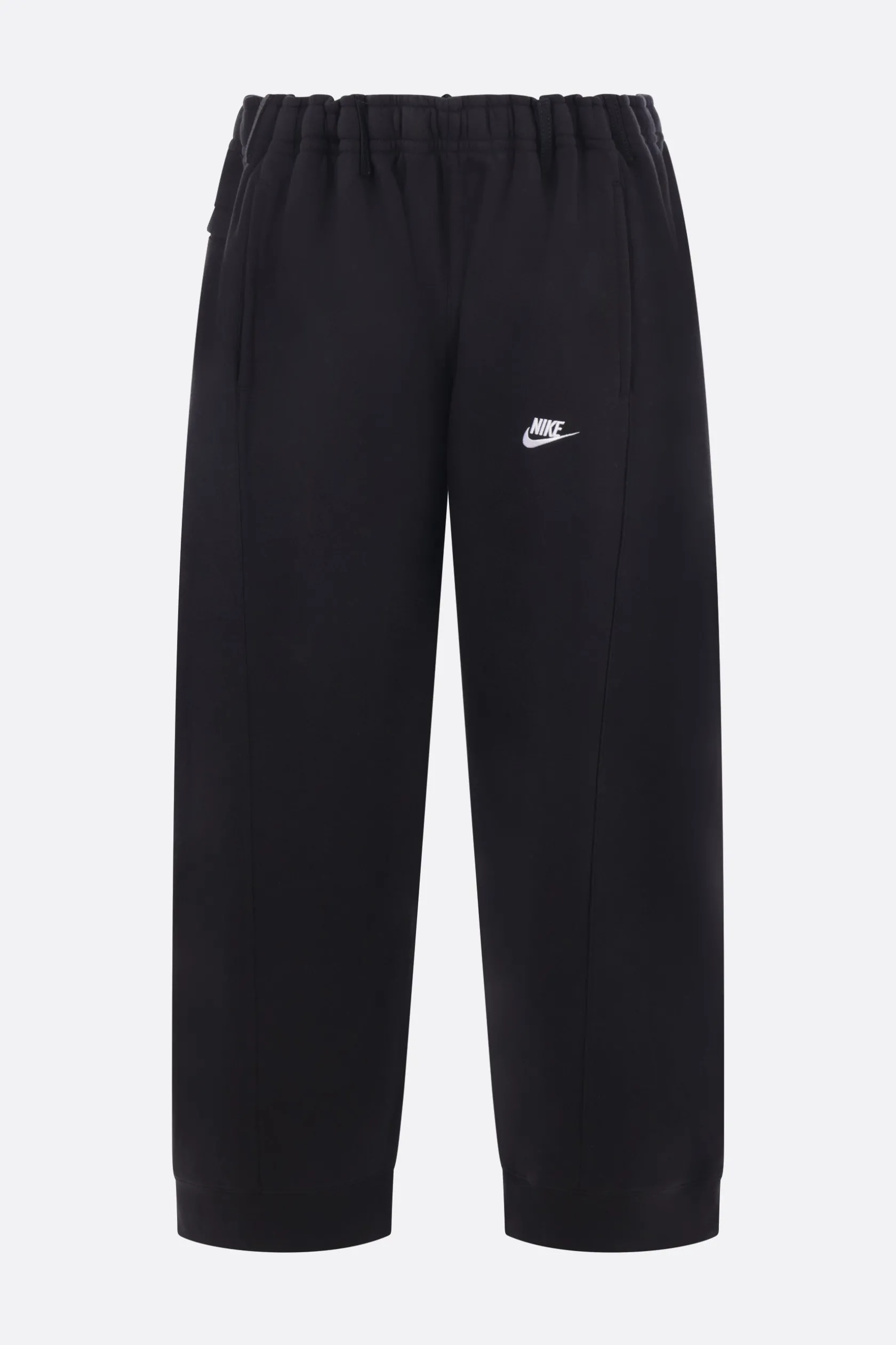 Pantaloni>BLESS pantalone Overjogging in jersey e denim Nero