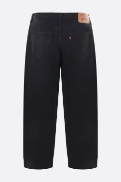 Pantaloni>BLESS pantalone Overjogging in jersey e denim Nero