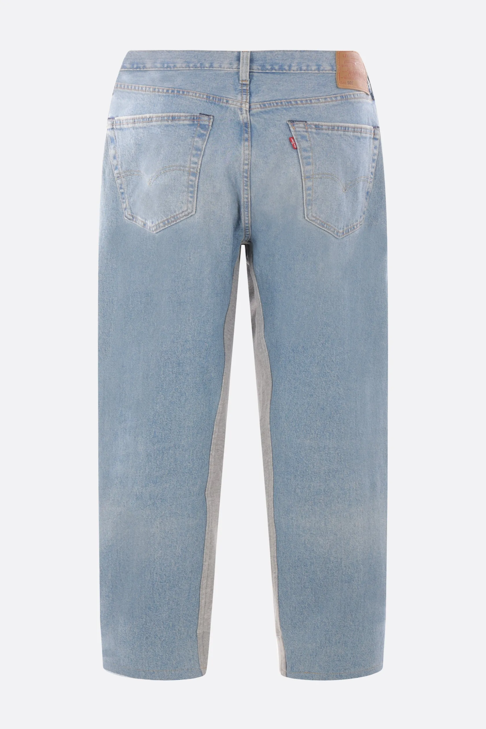 Pantaloni>BLESS pantalone Overjogging in jersey e denim Multicolor