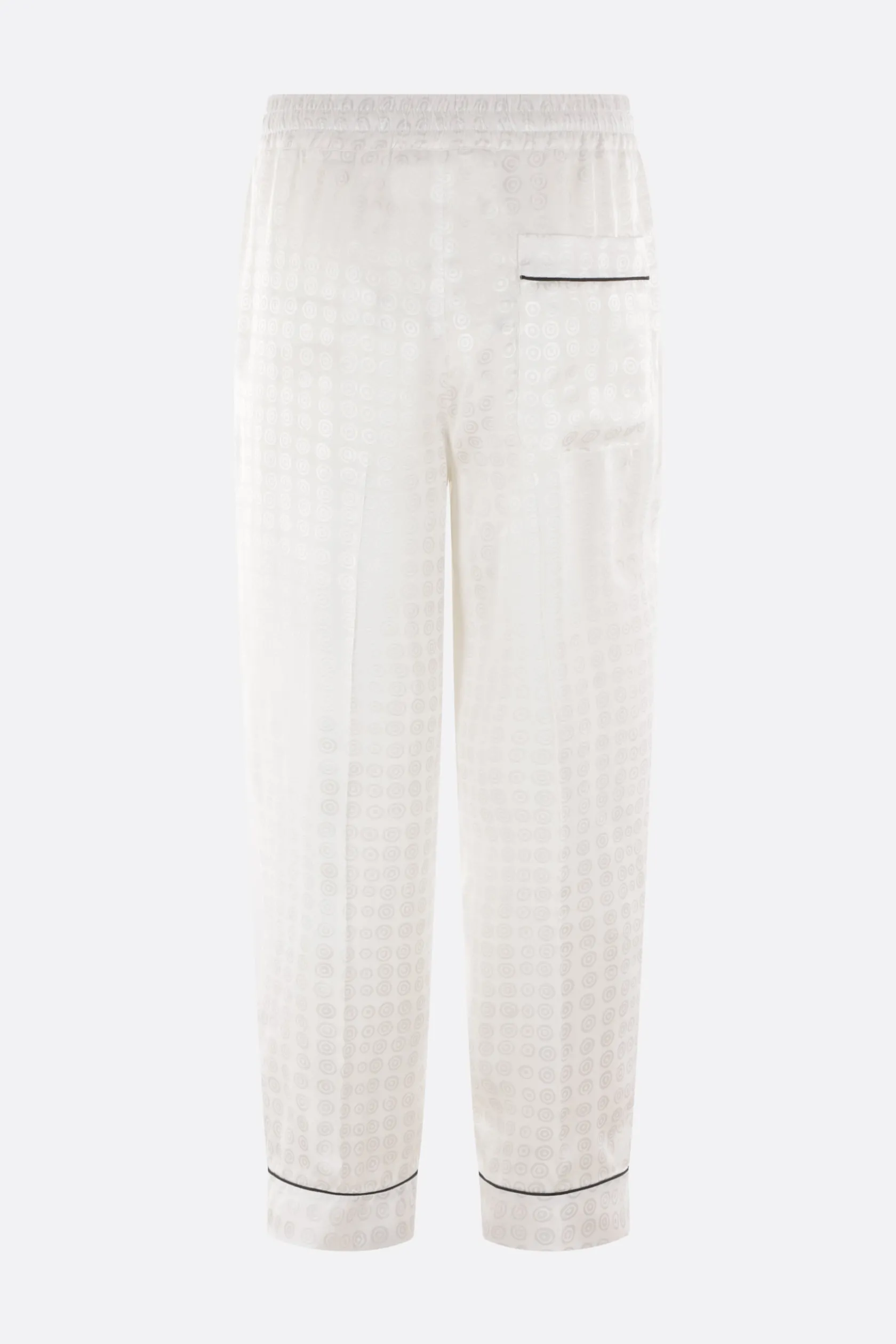 Pantaloni>10 CORSO COMO pantalone pijama in viscosa Bianco