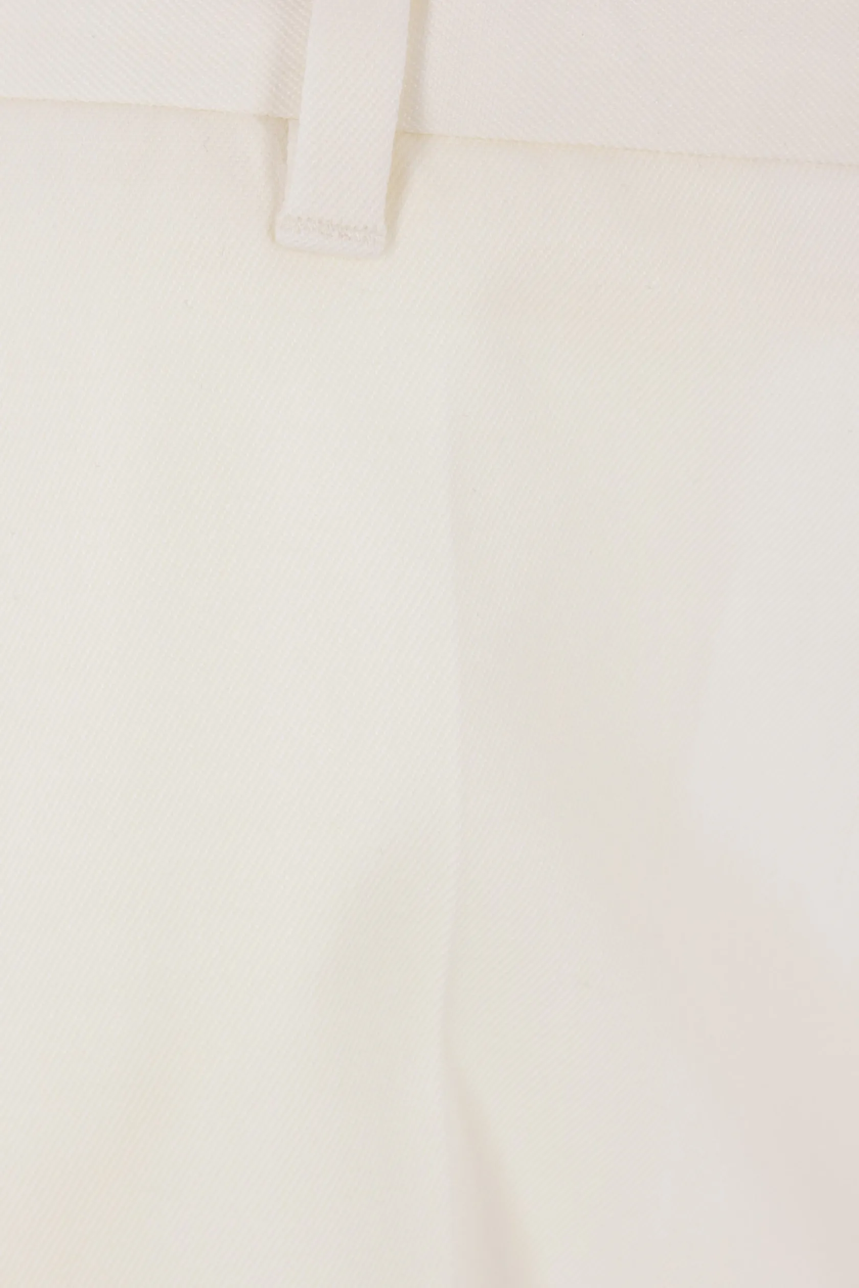 Pantaloni>MM6 pantalone sartoriale in lana tecnica Bianco