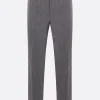 Pantaloni>JIL SANDER pantalone slim-fit in lana leggera Grigio