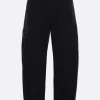 Pantaloni>LEMAIRE pantalone Twisted Workwear in denim Nero