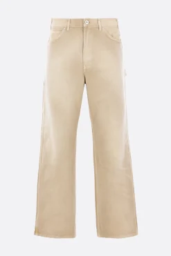 Pantaloni>AURALEE pantalone workwear in cotone organico Neutro