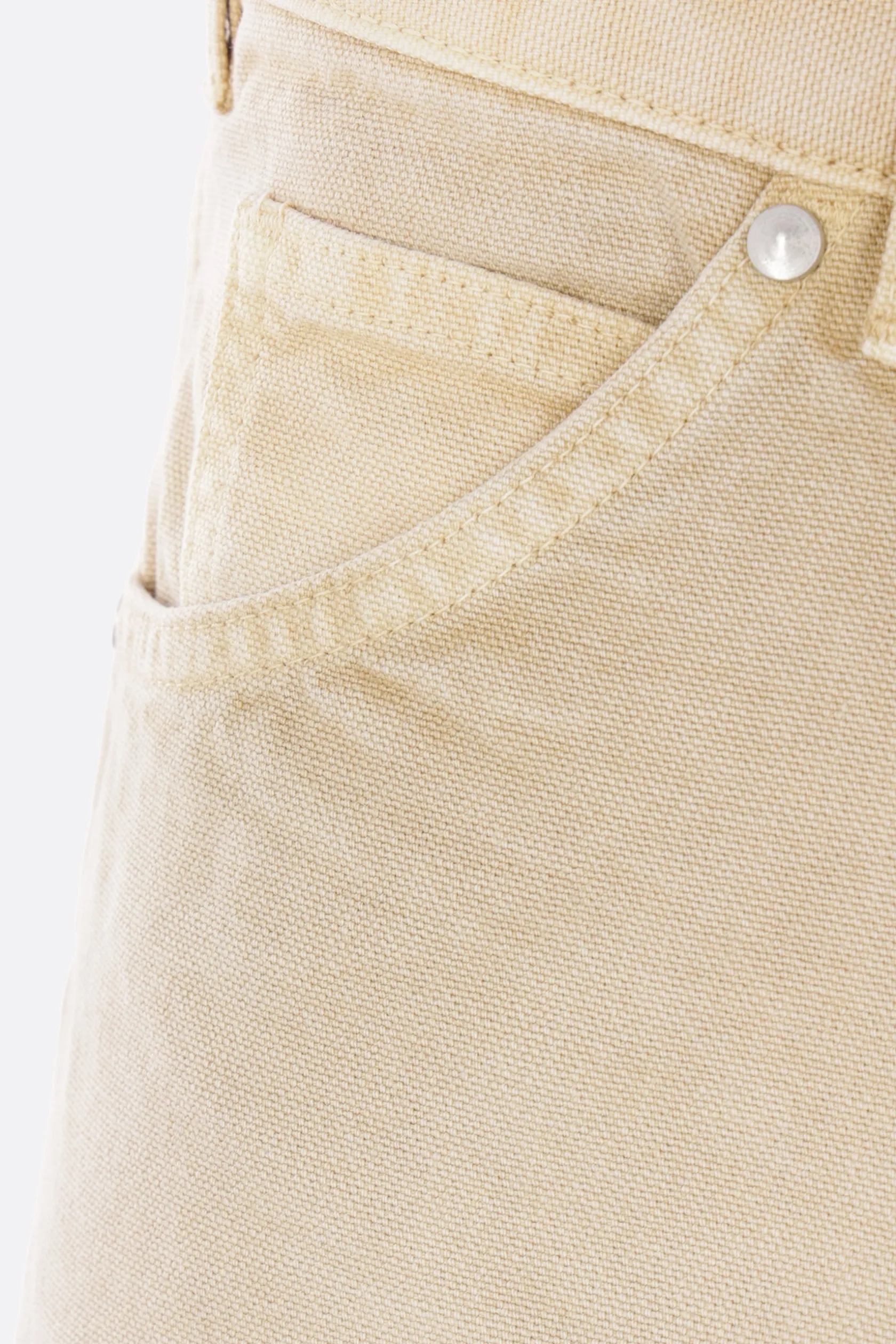 Pantaloni>AURALEE pantalone workwear in cotone organico Neutro